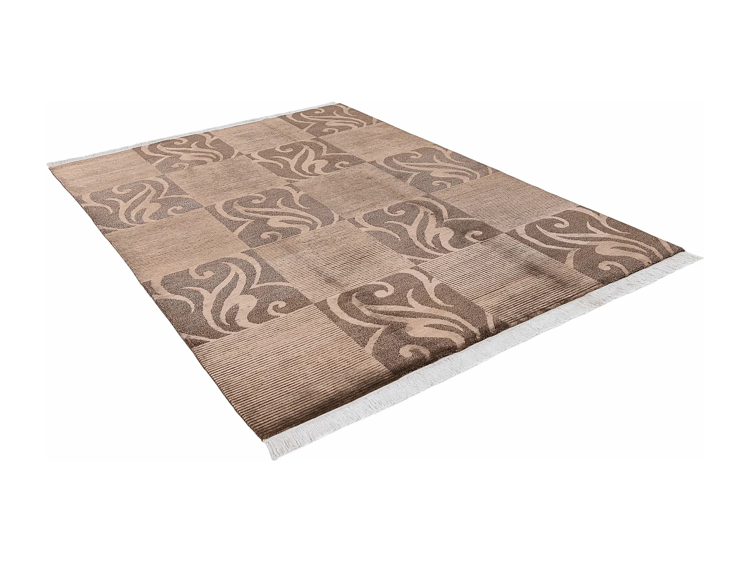 Tappeto in lana 170x244 marrone Darya