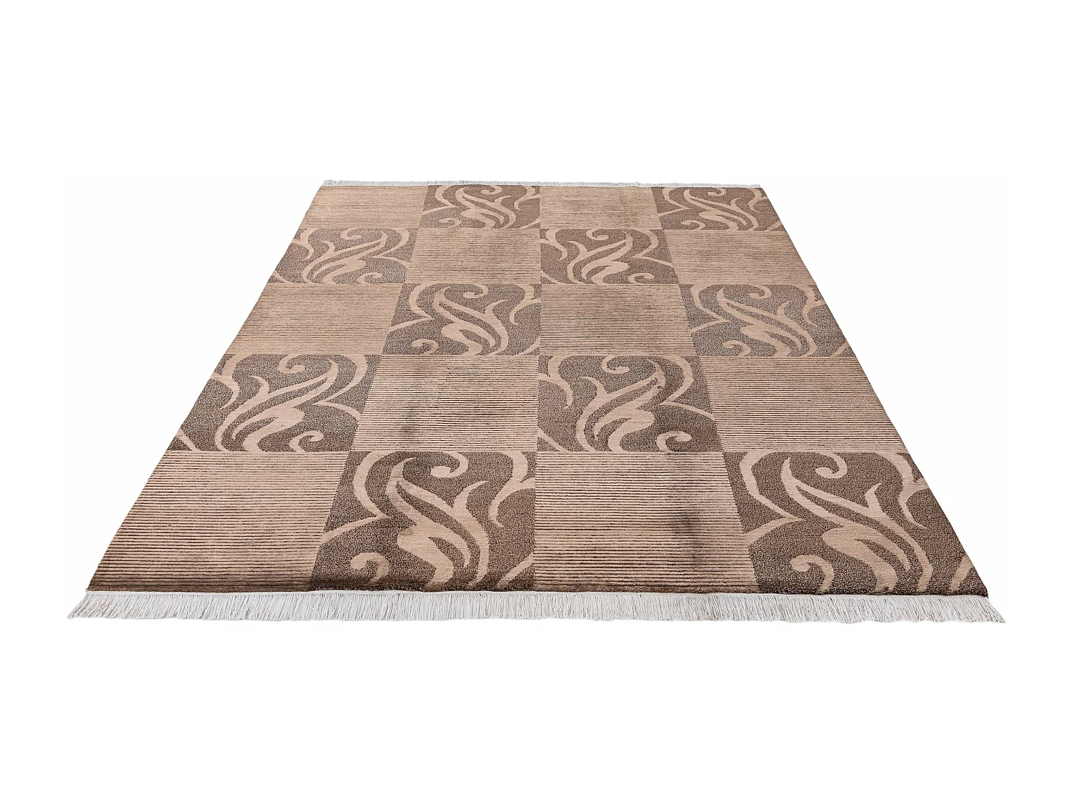 Tappeto in lana 170x244 marrone Darya