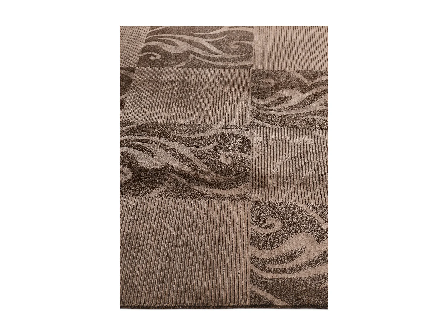 Tappeto in lana 170x244 marrone Darya