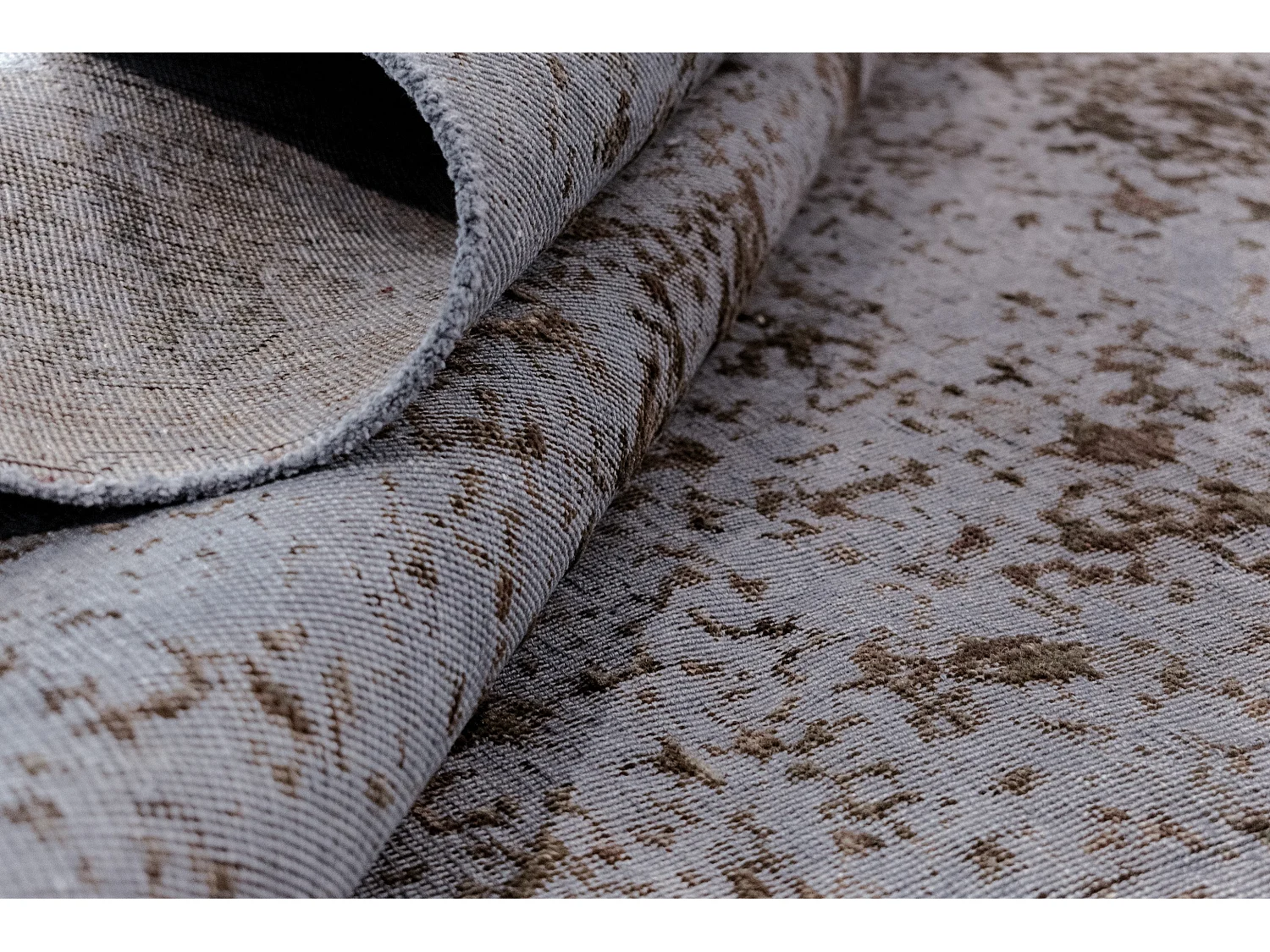 Tapis de laine 185x299 Bleu Vintage Royal