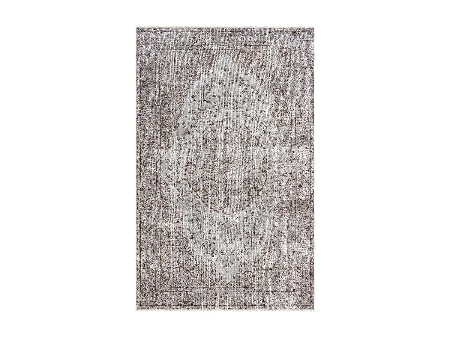 Tapis de laine 163x262 gris Ultra Vintage