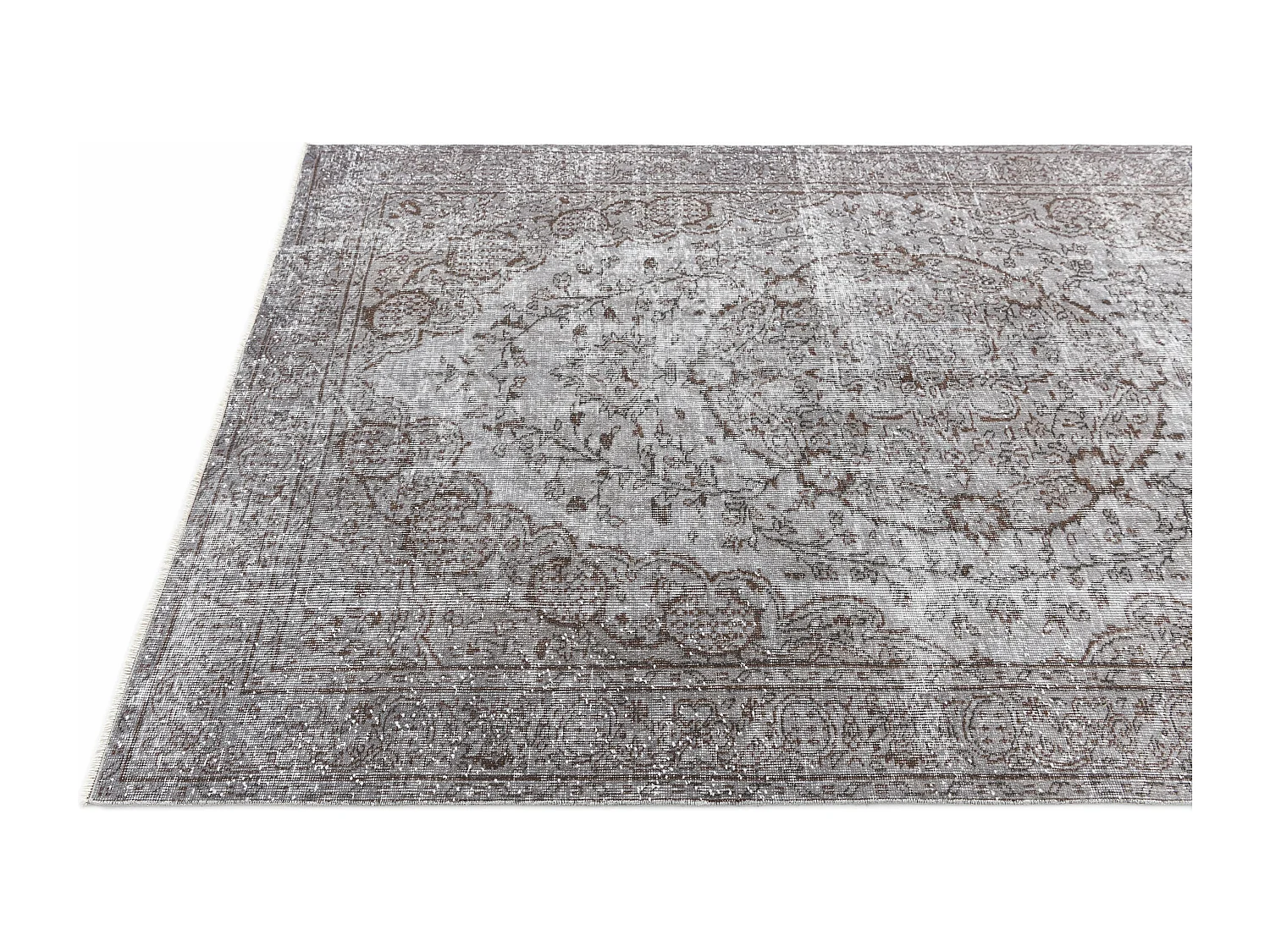 Tapis de laine 163x262 gris Ultra Vintage