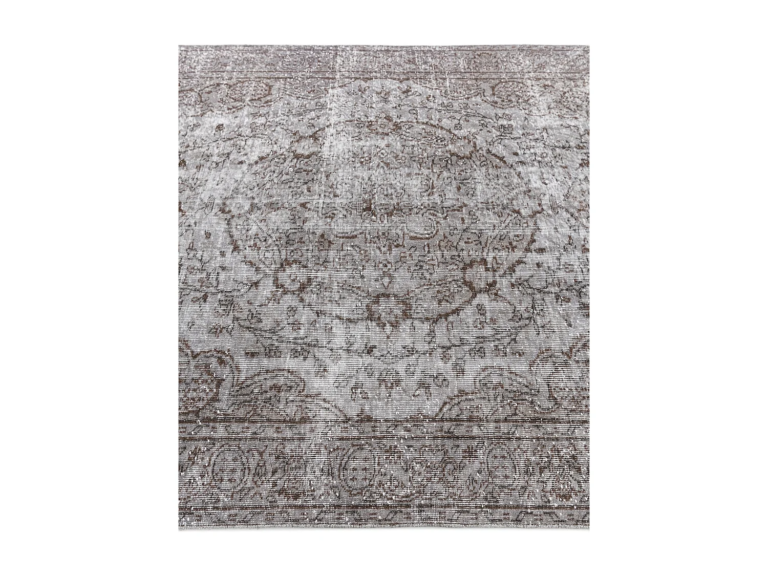 Tapis de laine 163x262 gris Ultra Vintage