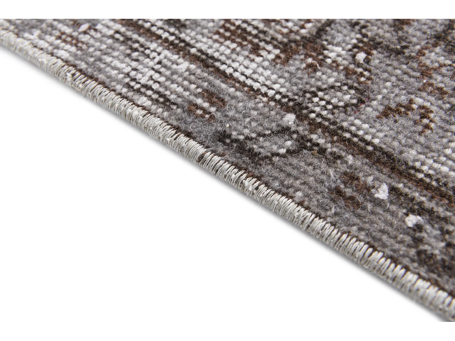 Tapis de laine 163x262 gris Ultra Vintage