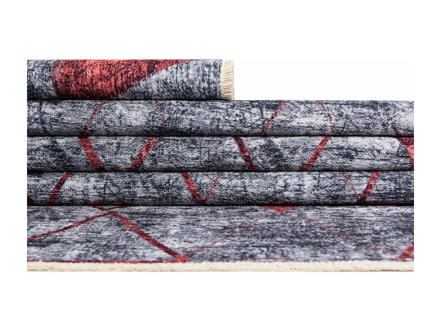 Tapis 180x275 rouge Kriens Heru