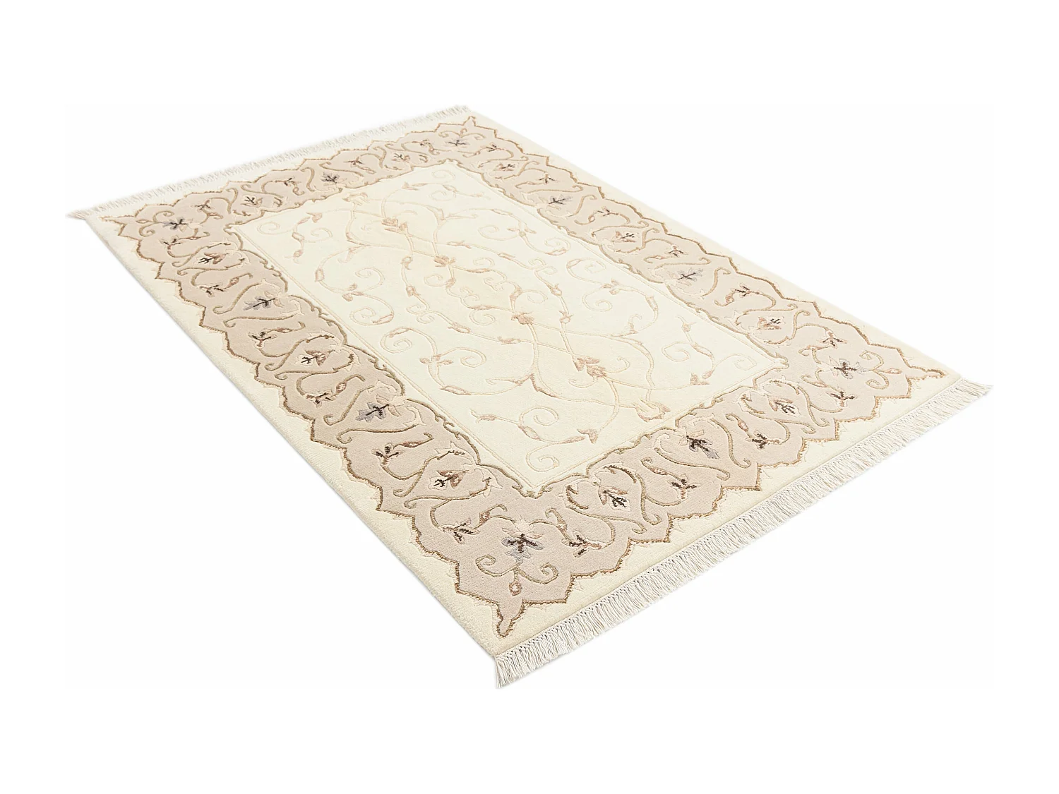 Tappeto in lana 122x178 beige Darya