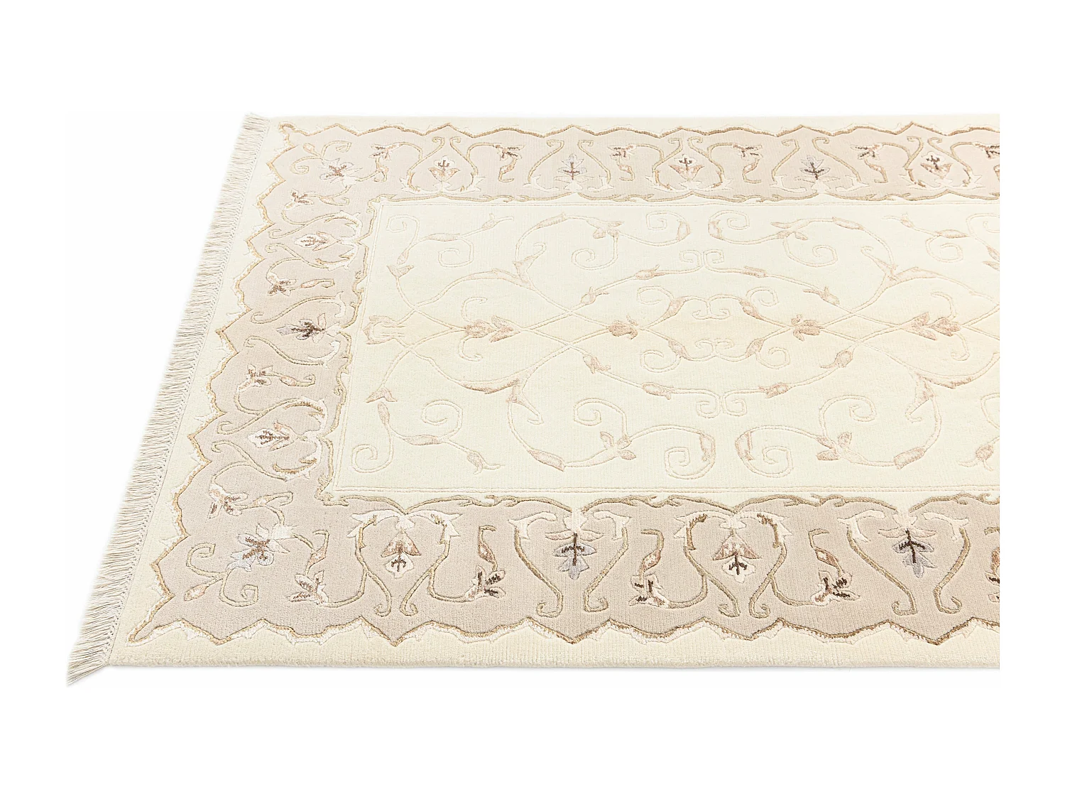 Tappeto in lana 122x178 beige Darya