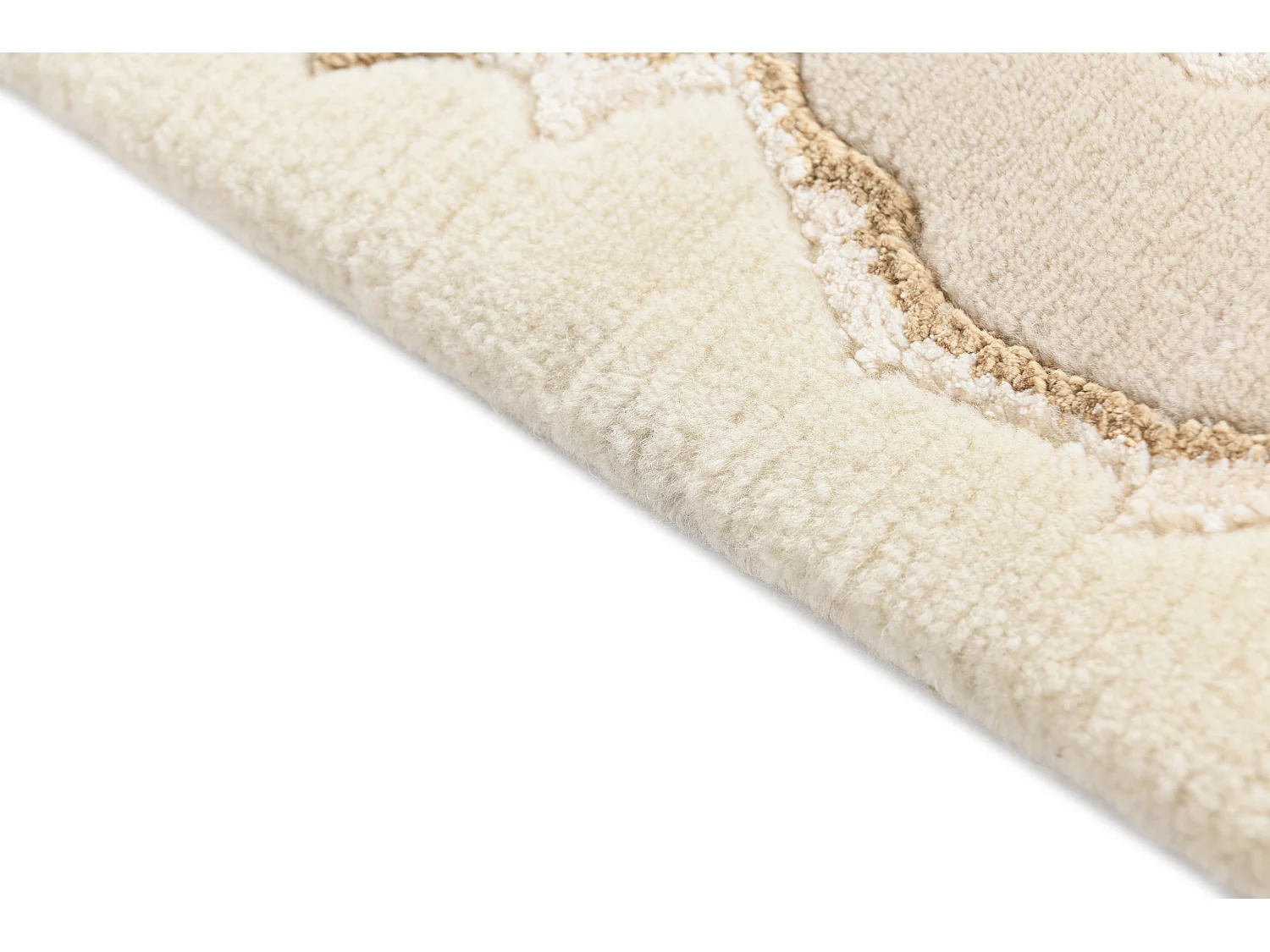 Tappeto in lana 122x178 beige Darya