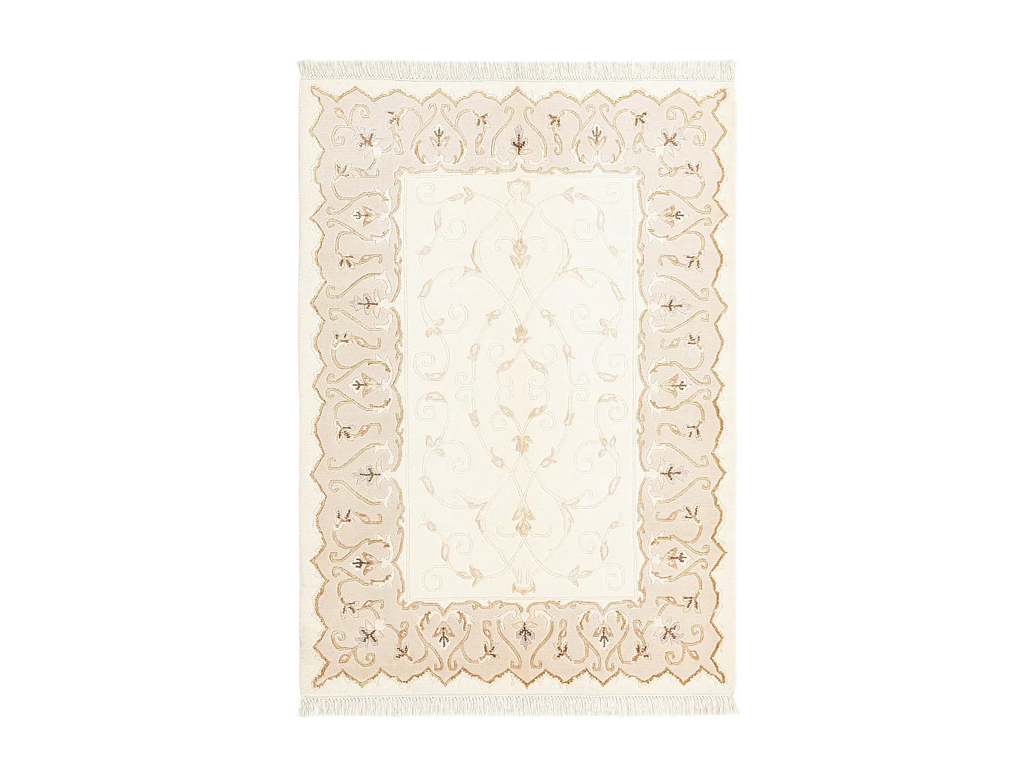 Tappeto in lana 122x178 beige Darya