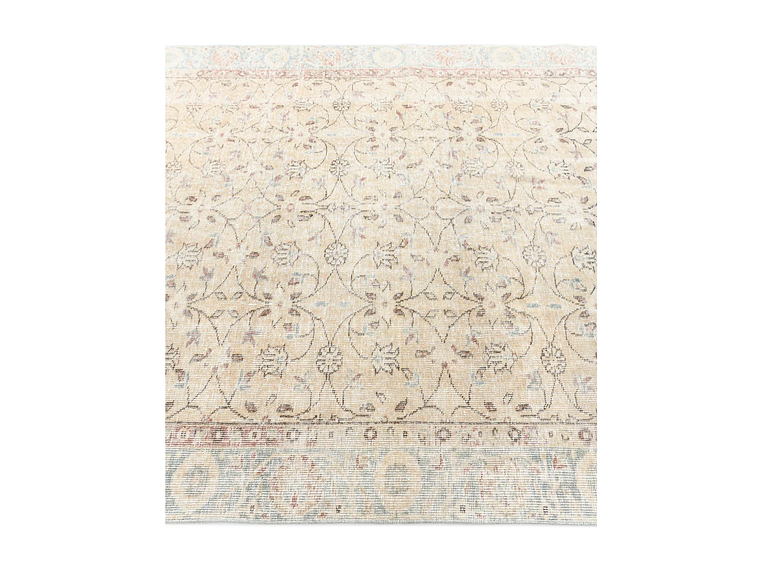 Tapis de laine 163x262 beige Ultra Vintage