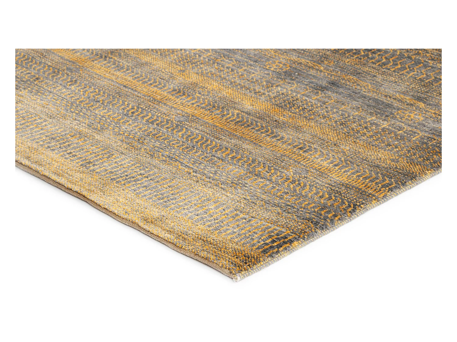 Tapis de laine 156x209 gris Juma