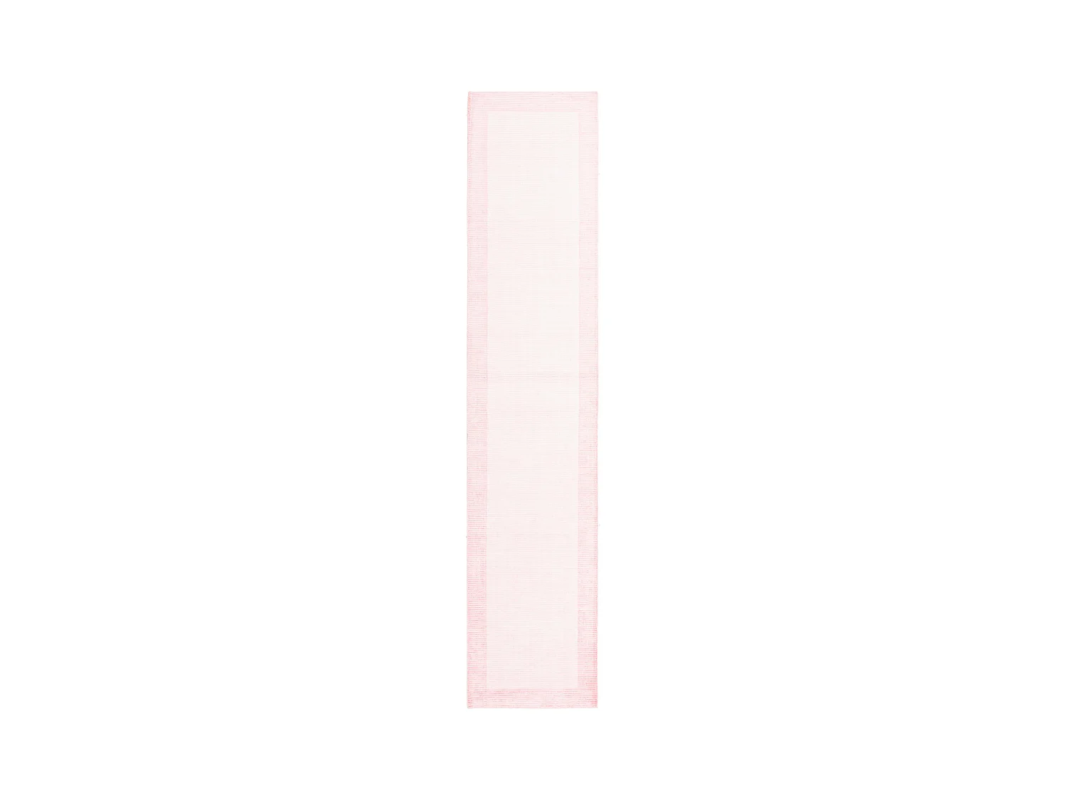 Tapis de couloir en laine 81x396 rose Darya