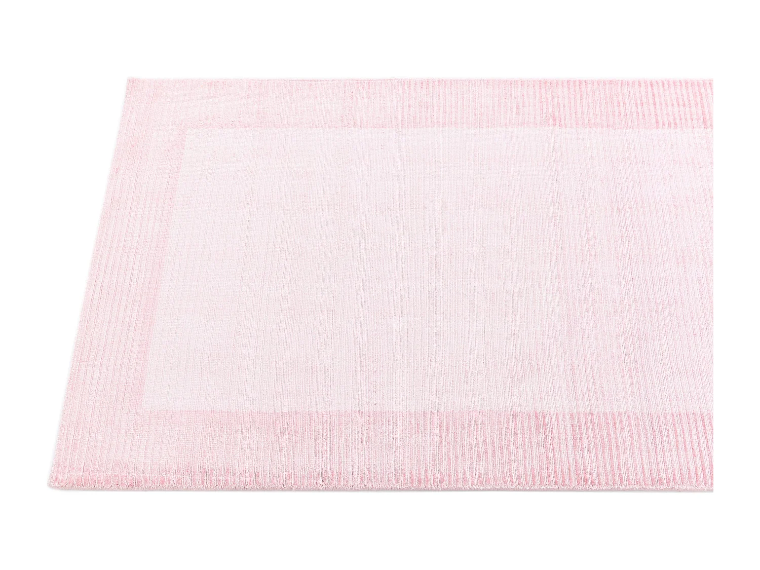 Tapis de couloir en laine 81x396 rose Darya