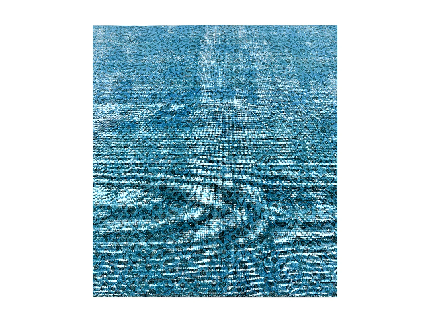 Tappeto in lana 173x282 turchese Ultra Vintage