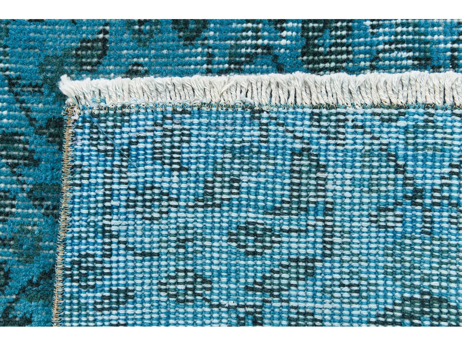 Tappeto in lana 173x282 turchese Ultra Vintage