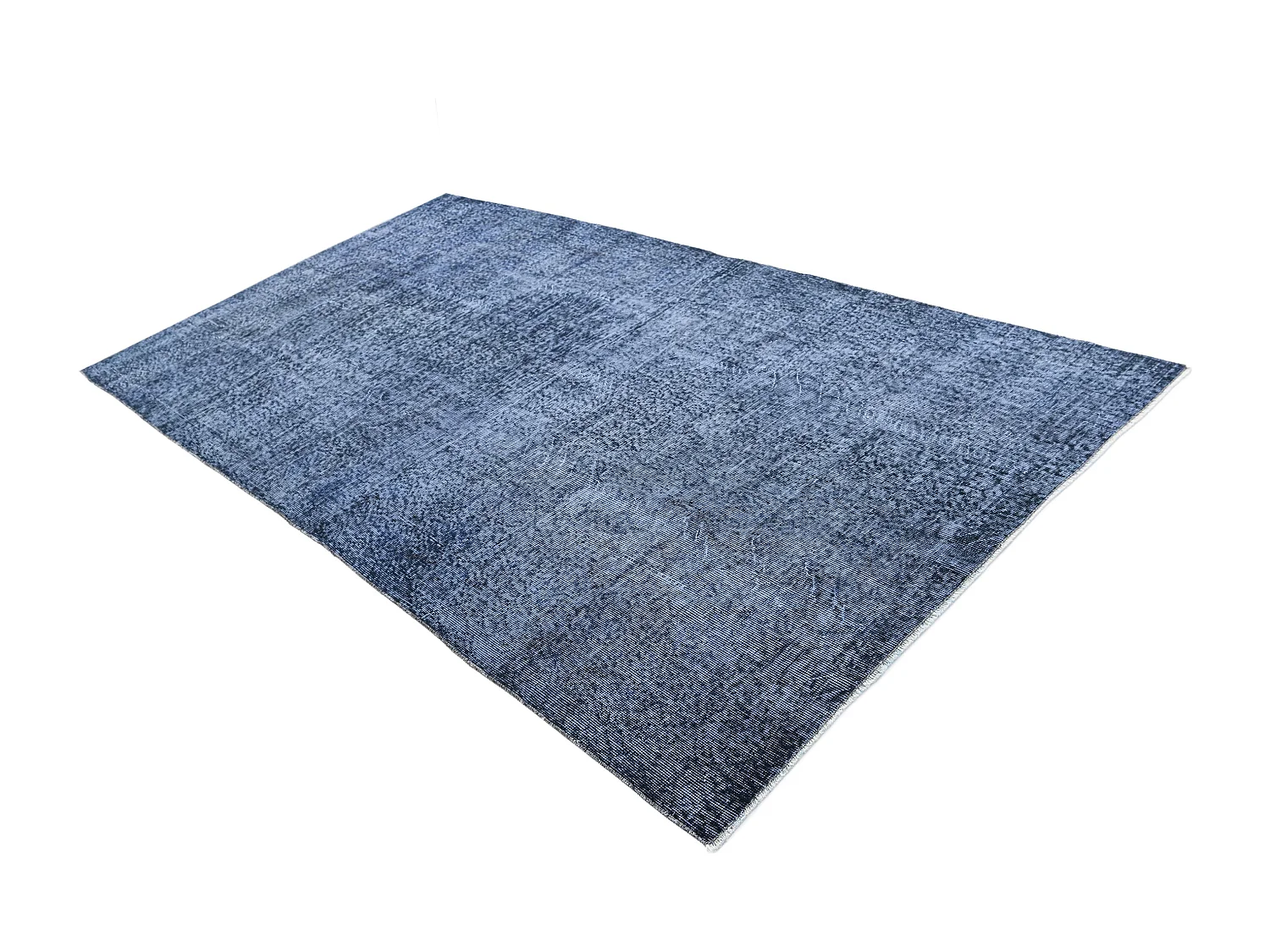 Wollteppich 150x269 Blau Ultra Vintage