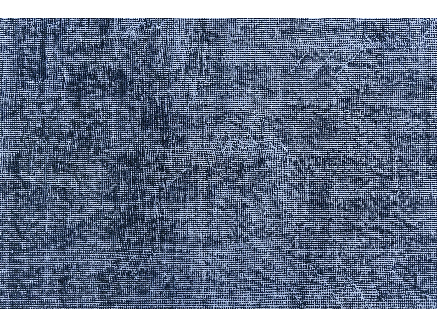 Wollteppich 150x269 Blau Ultra Vintage