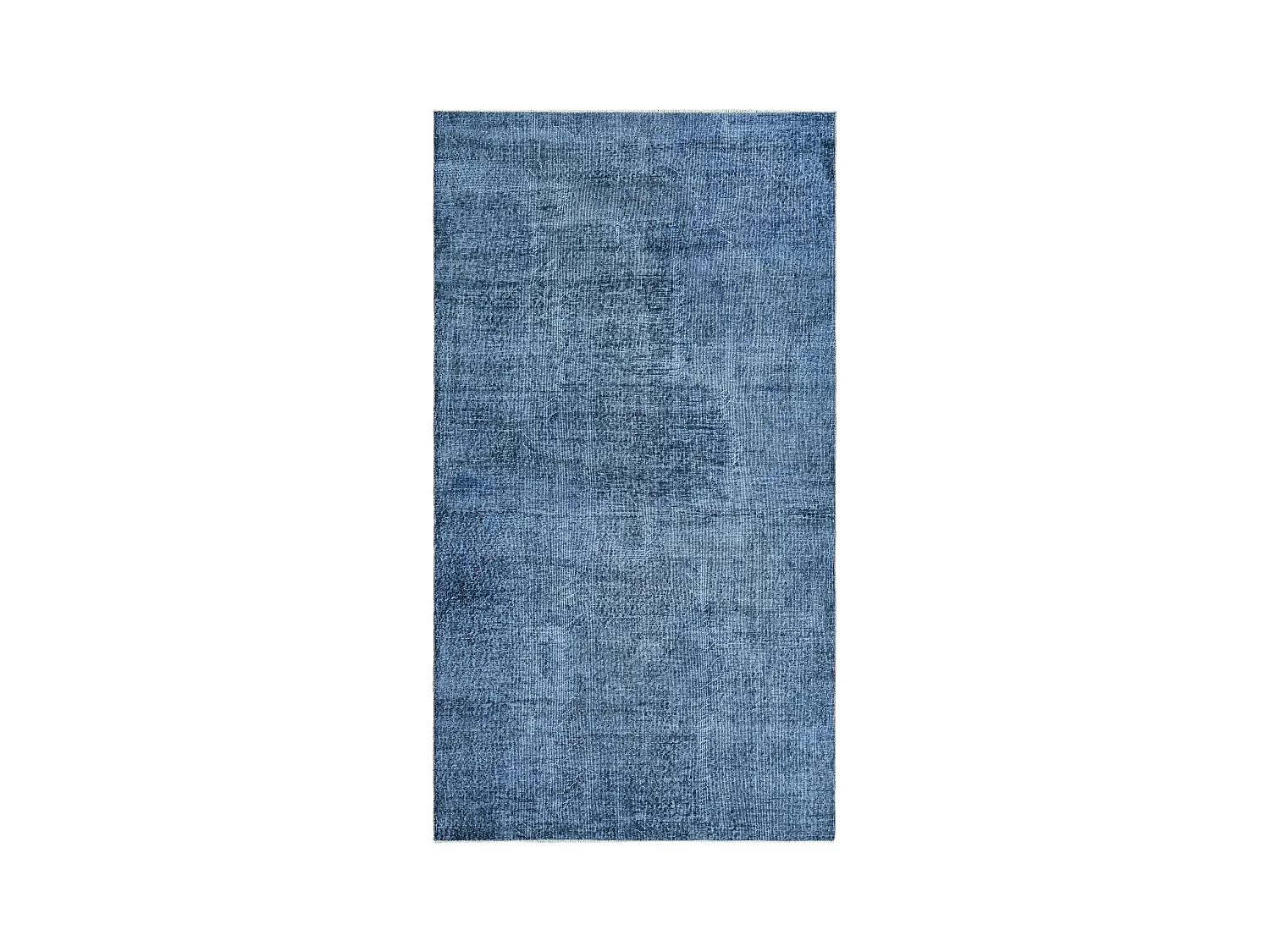 Tapis de laine 150x269 Bleu Ultra Vintage