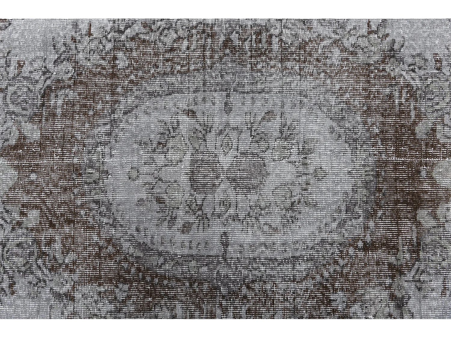Tapis de laine 193x284 gris Ultra Vintage