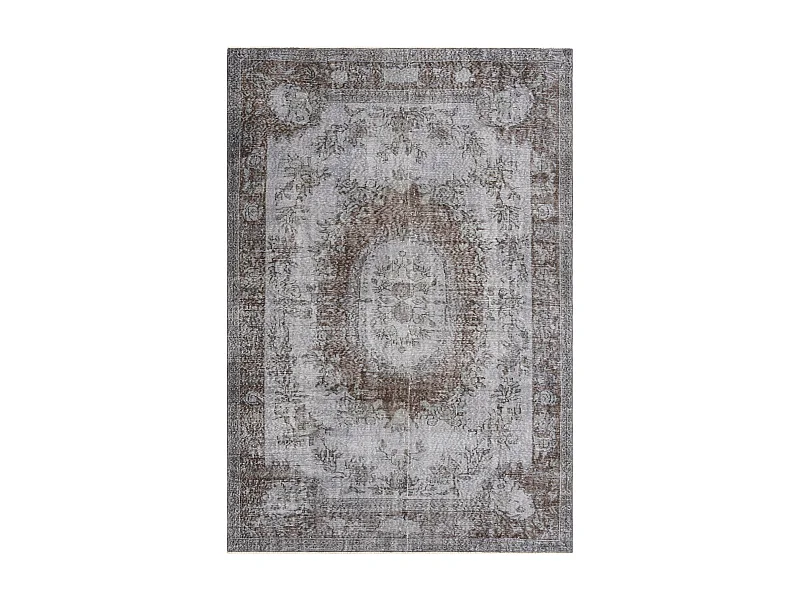 Tapis de laine 193x284 gris Ultra Vintage
