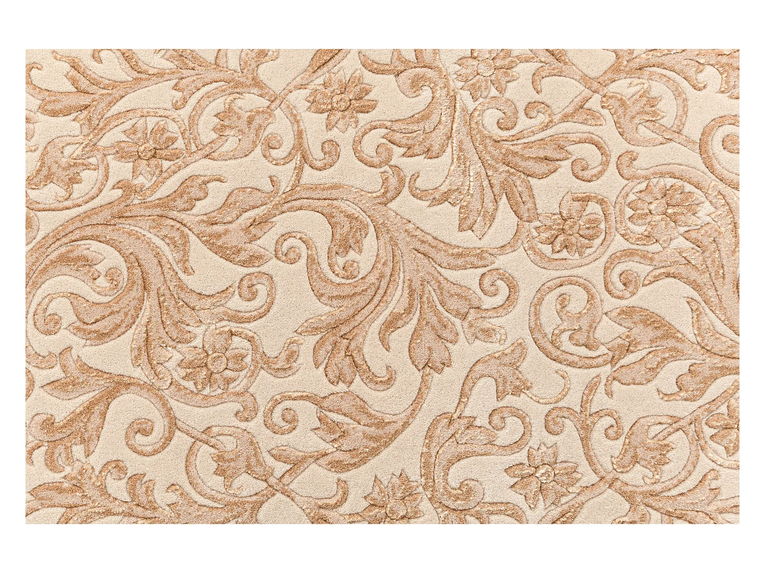 Tapis de couloir en laine 81x300 brun Darya