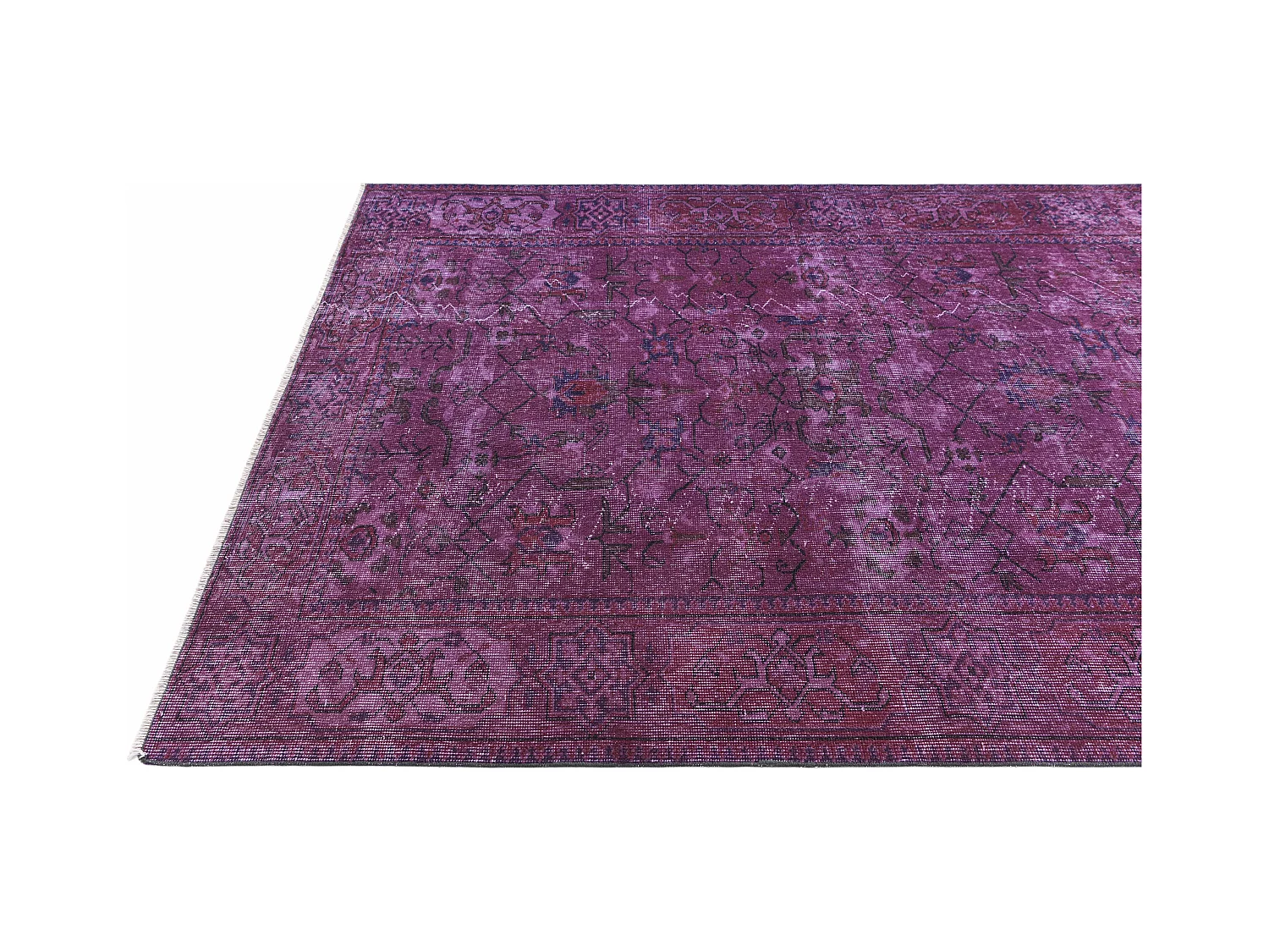 Tapis de laine 165x257 Violet Ultra Vintage