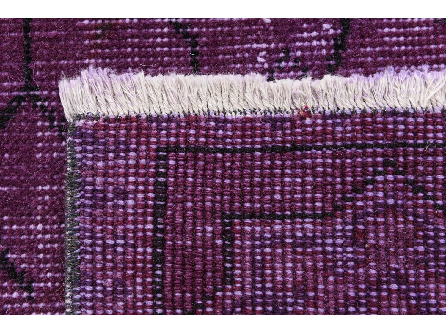 Tapis de laine 165x257 Violet Ultra Vintage