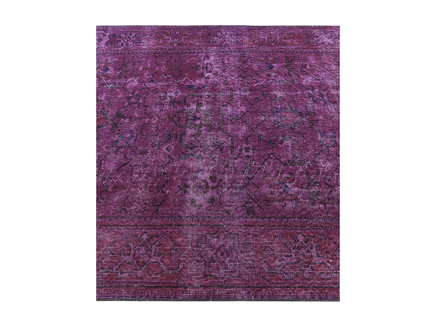 Tapis de laine 165x257 Violet Ultra Vintage