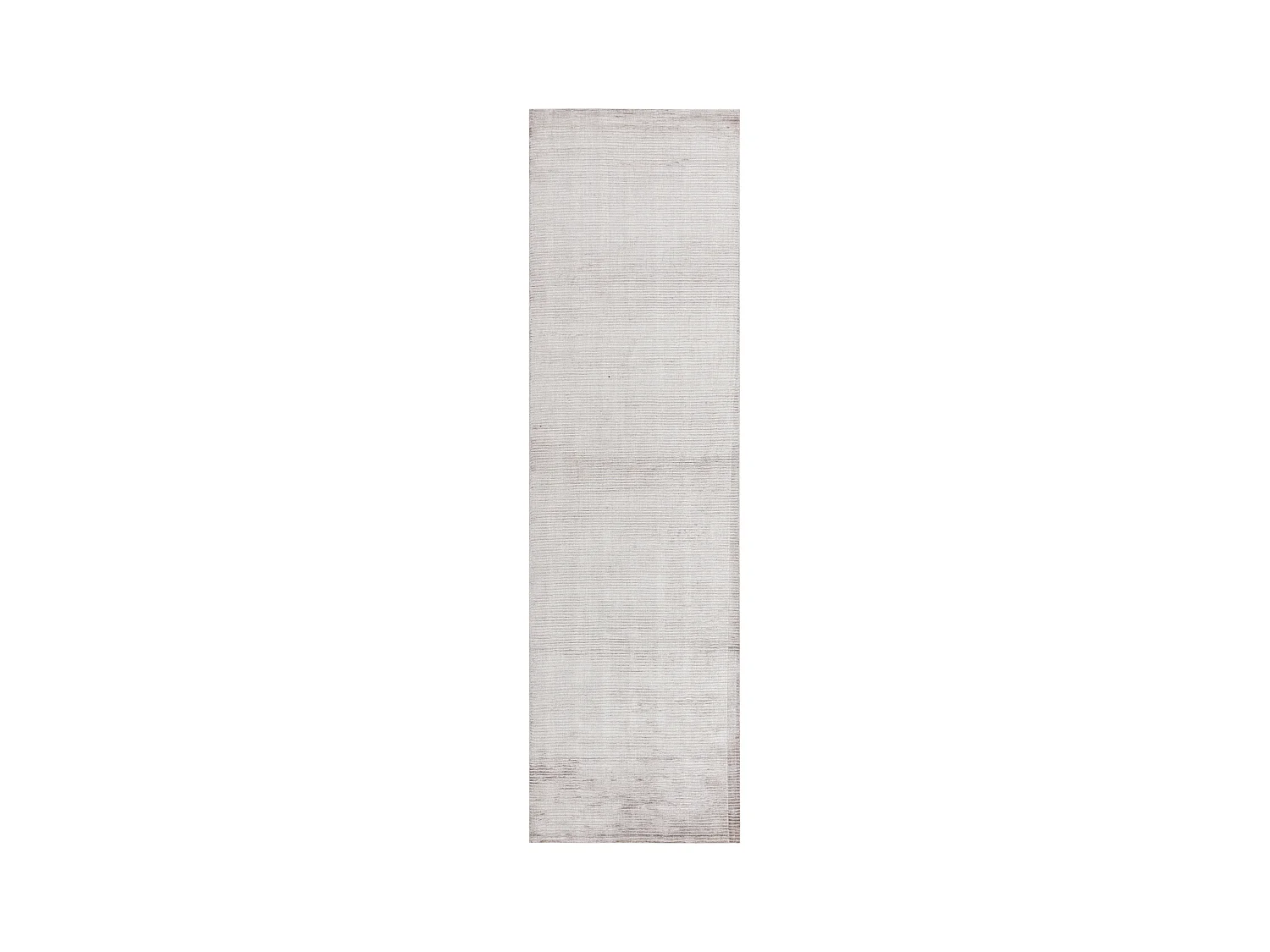Tapis de couloir en laine 81x300 gris Darya