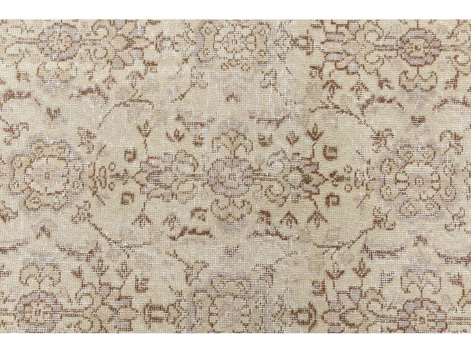 Wollteppich 160x262 Braun Ultra Vintage