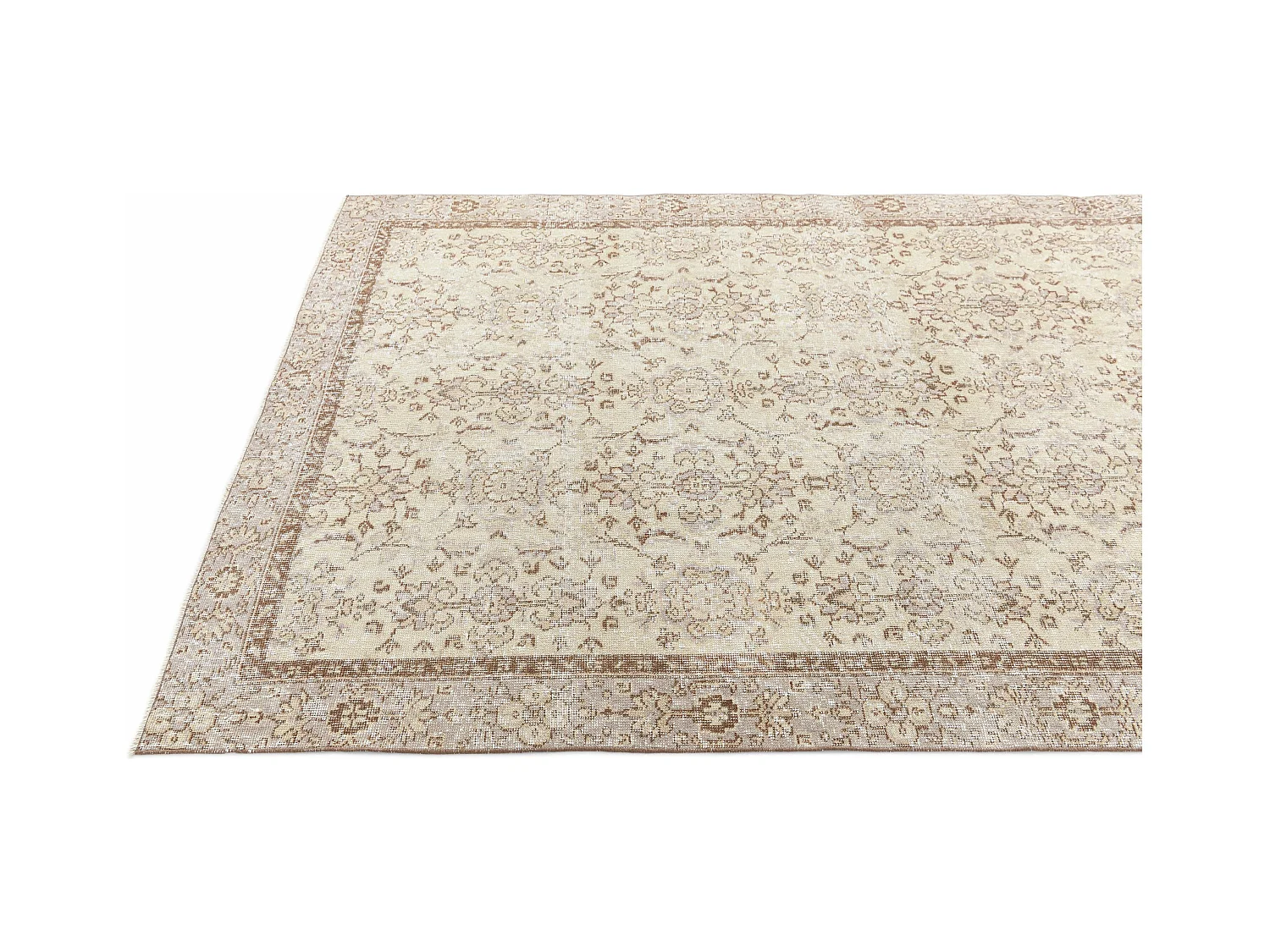 Tappeto in lana 160x262 marrone Ultra Vintage