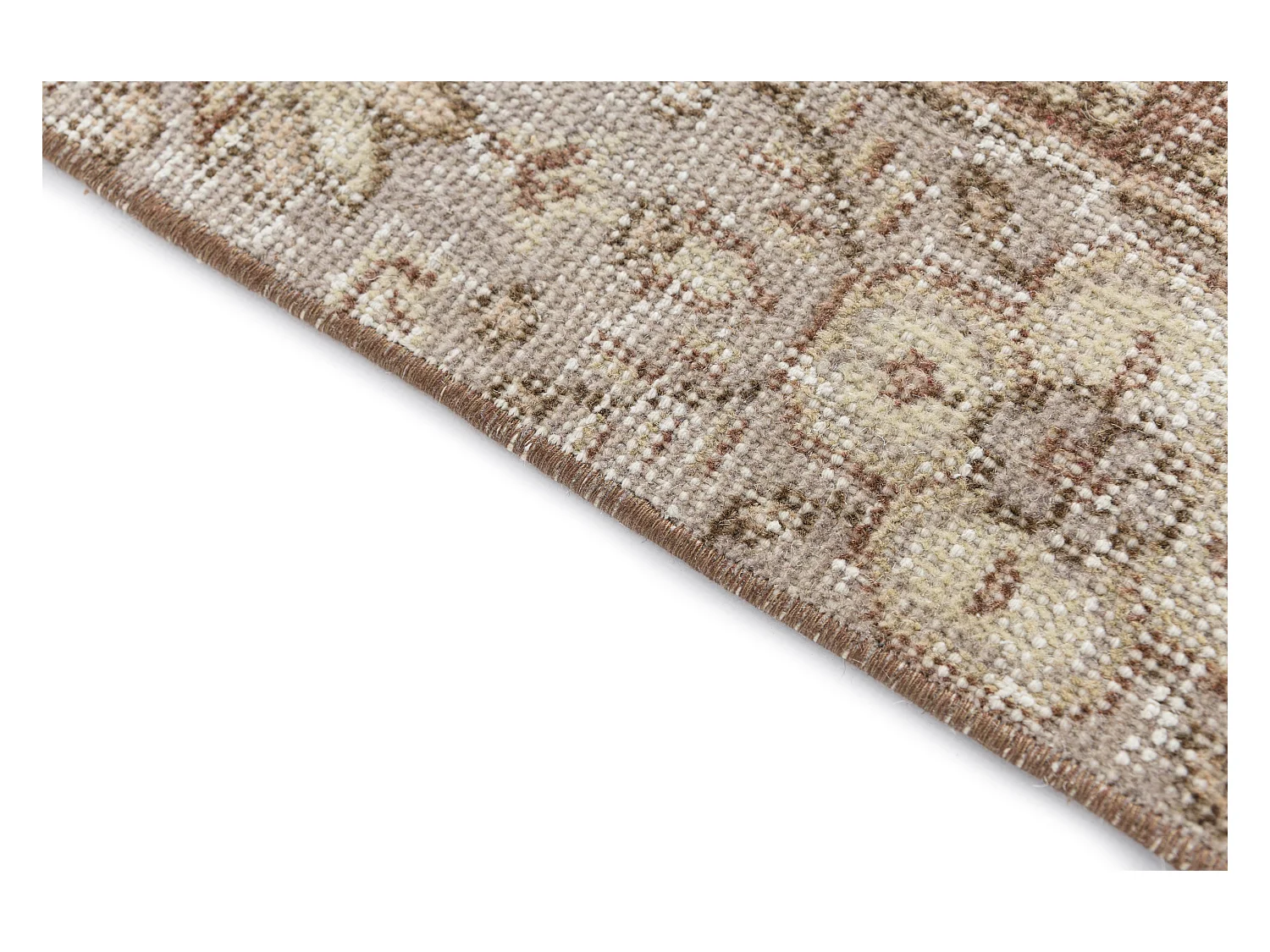 Tappeto in lana 160x262 marrone Ultra Vintage
