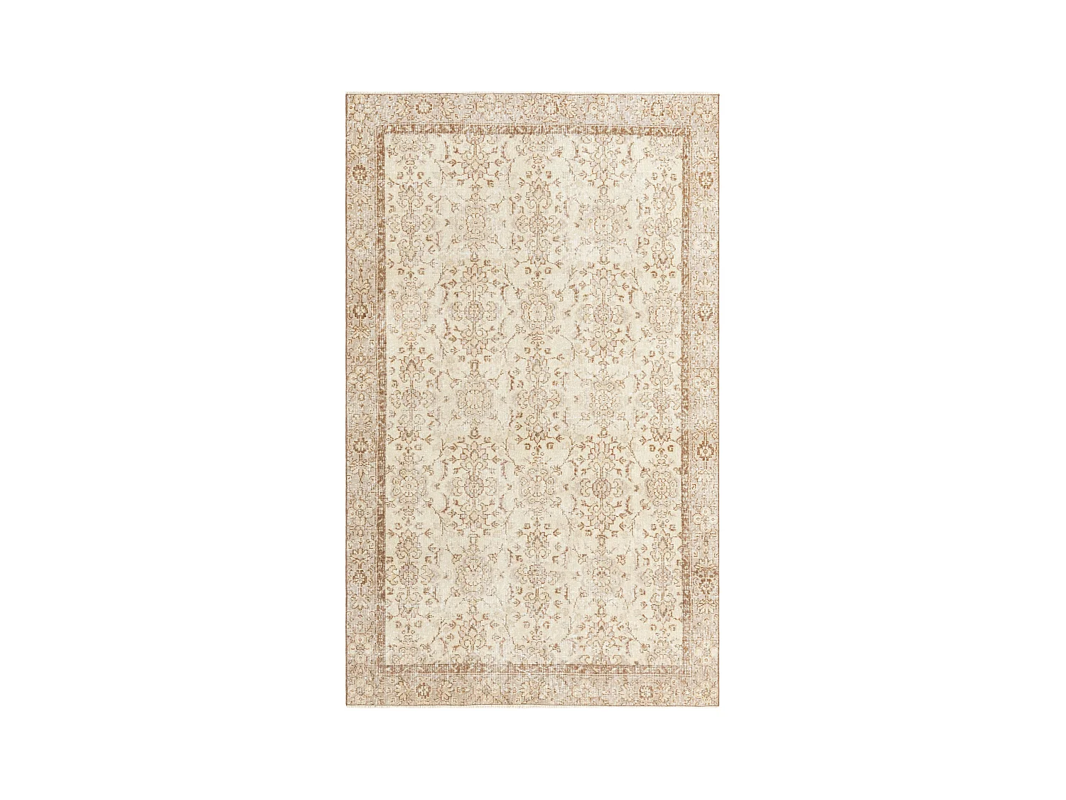 Tappeto in lana 160x262 marrone Ultra Vintage