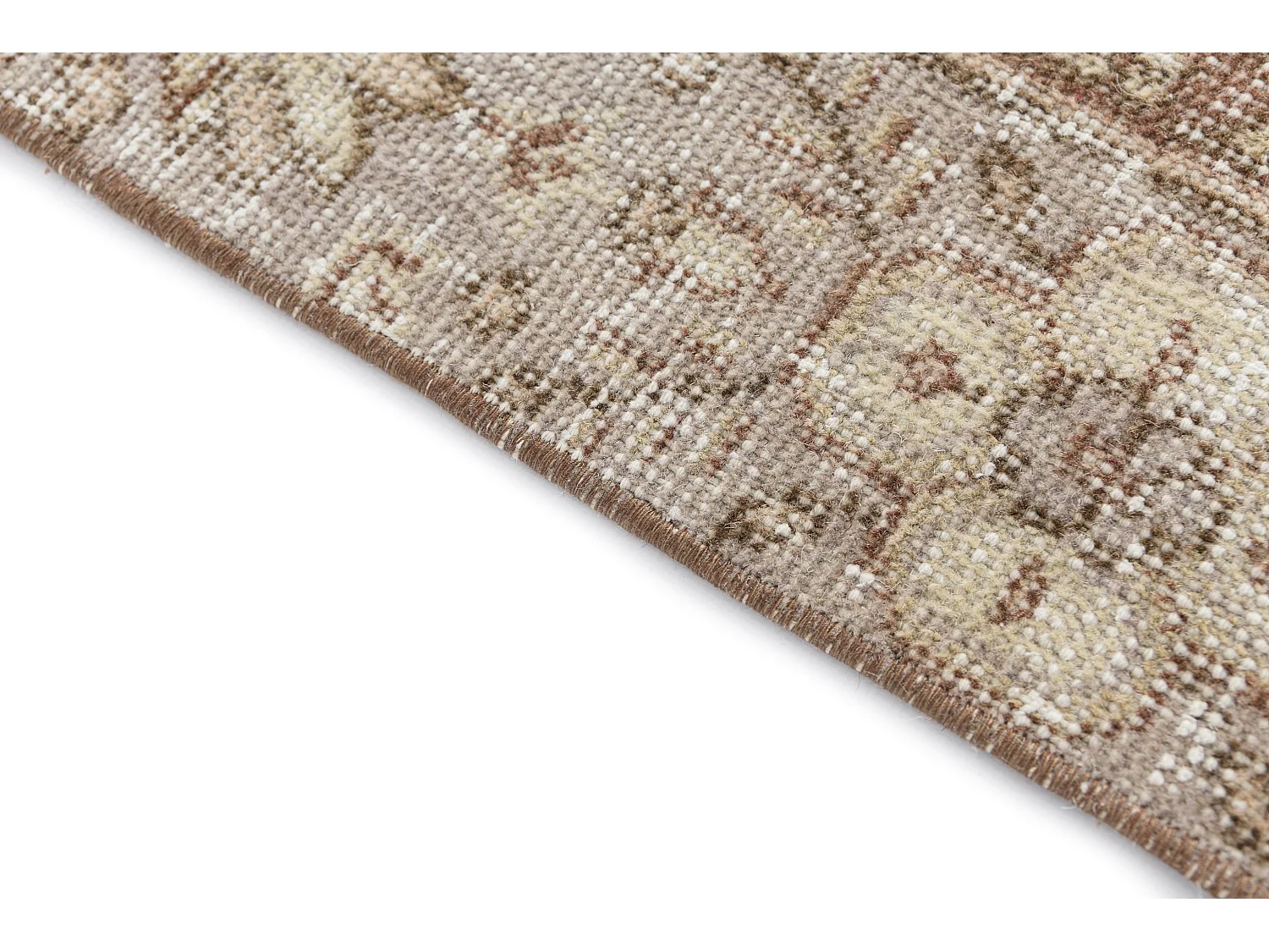 Tapis de laine 160x262 brun Ultra Vintage