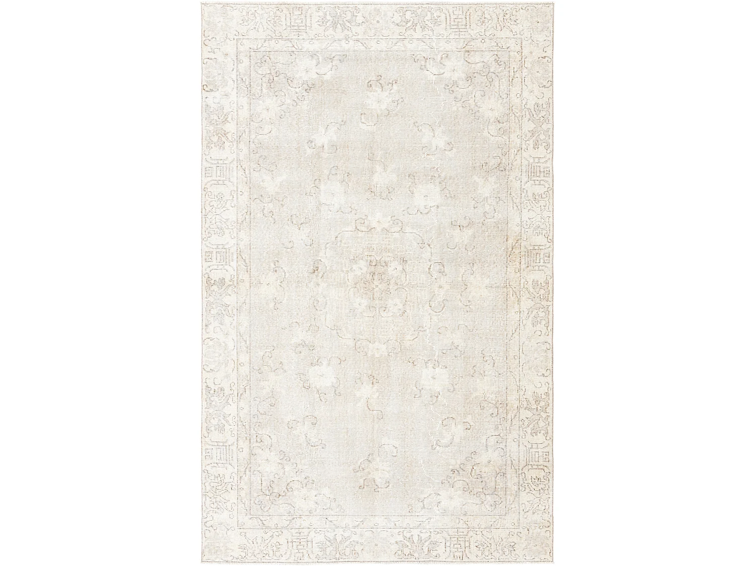 Tapis de laine 157x254 beige Ultra Vintage