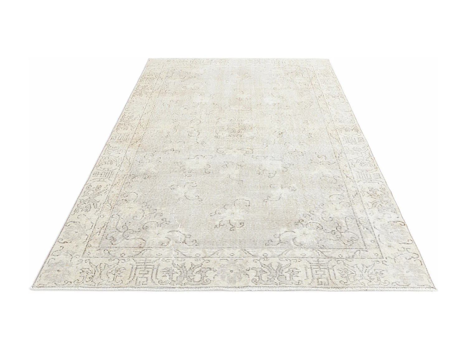 Tapis de laine 157x254 beige Ultra Vintage
