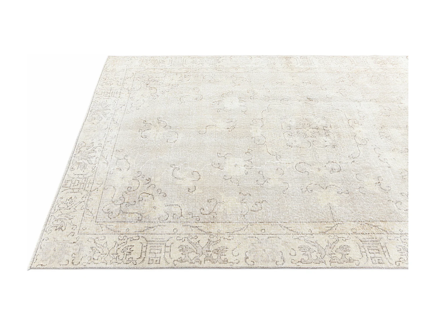 Tapis de laine 157x254 beige Ultra Vintage