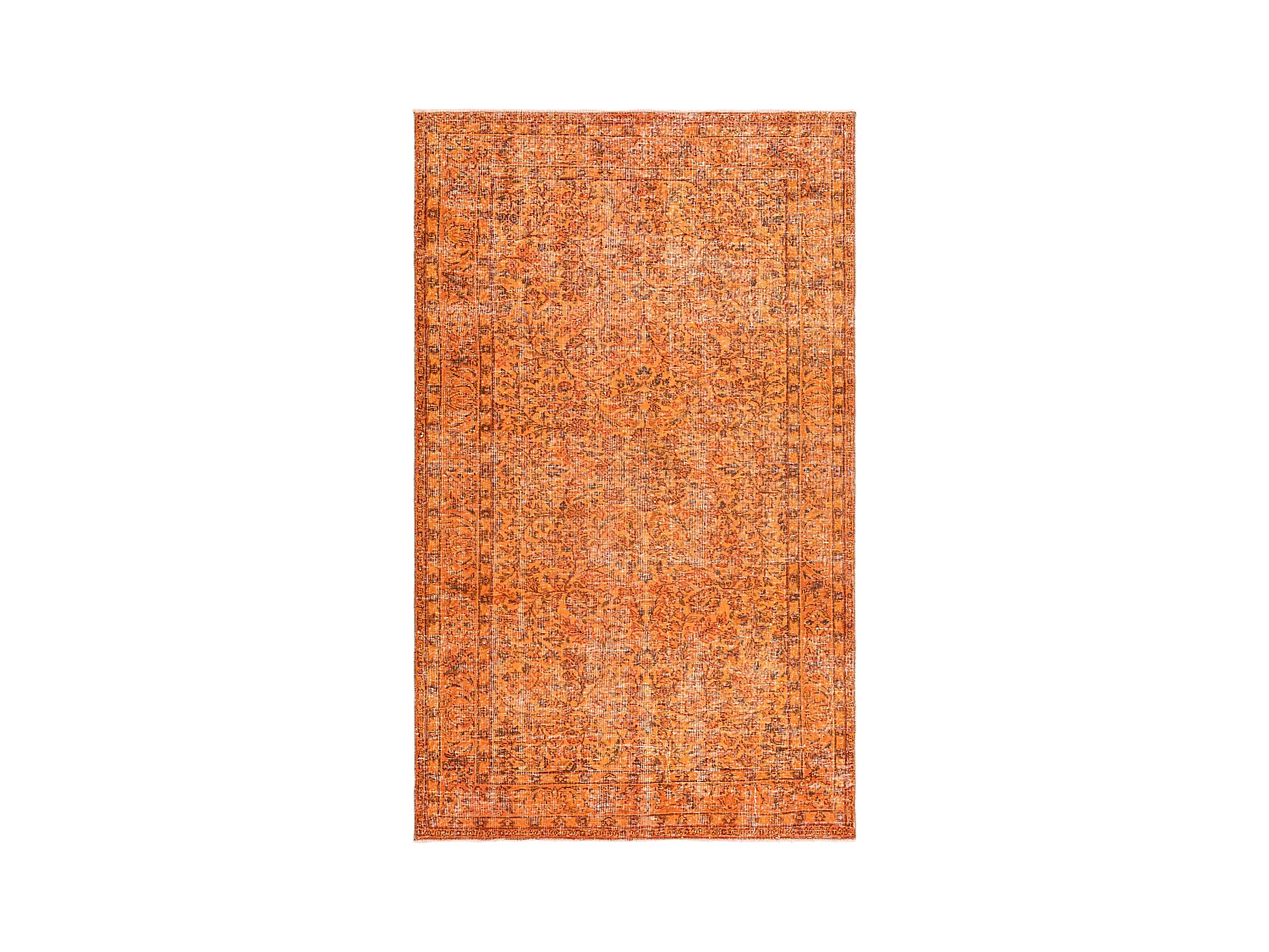 Tapis de laine 142x236 orange Ultra Vintage