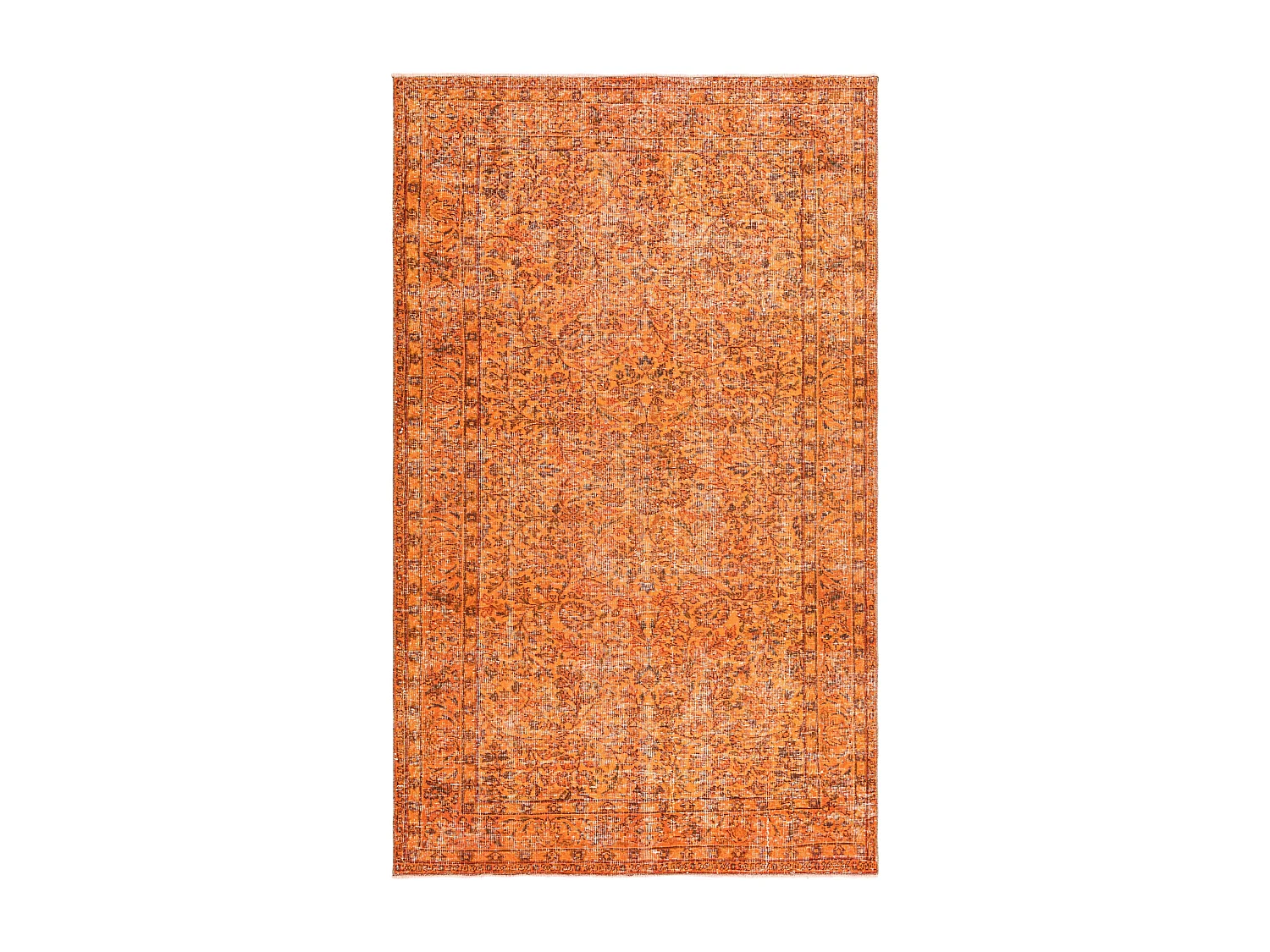 Tapis de laine 142x236 orange Ultra Vintage
