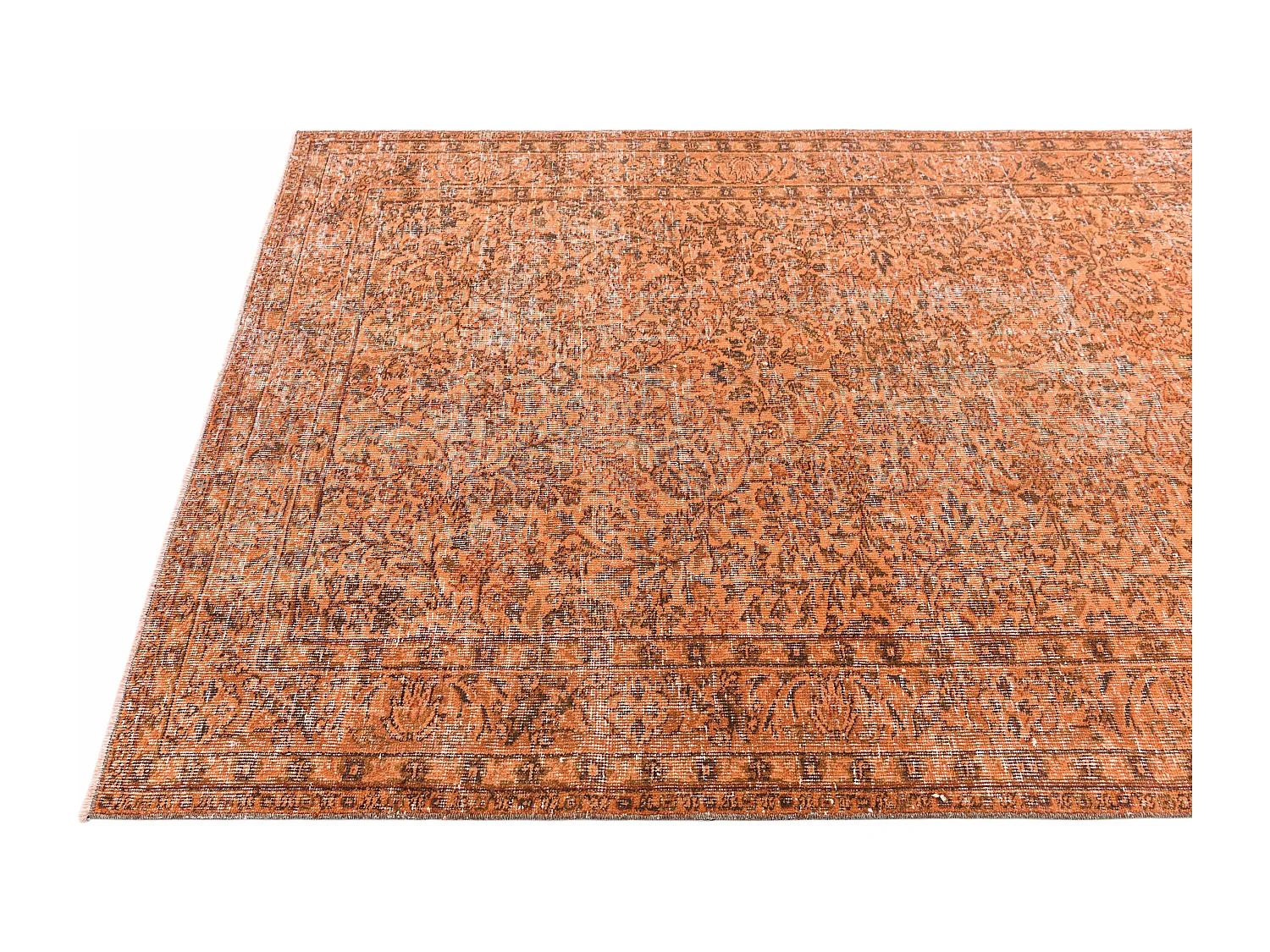 Tapis de laine 142x236 orange Ultra Vintage