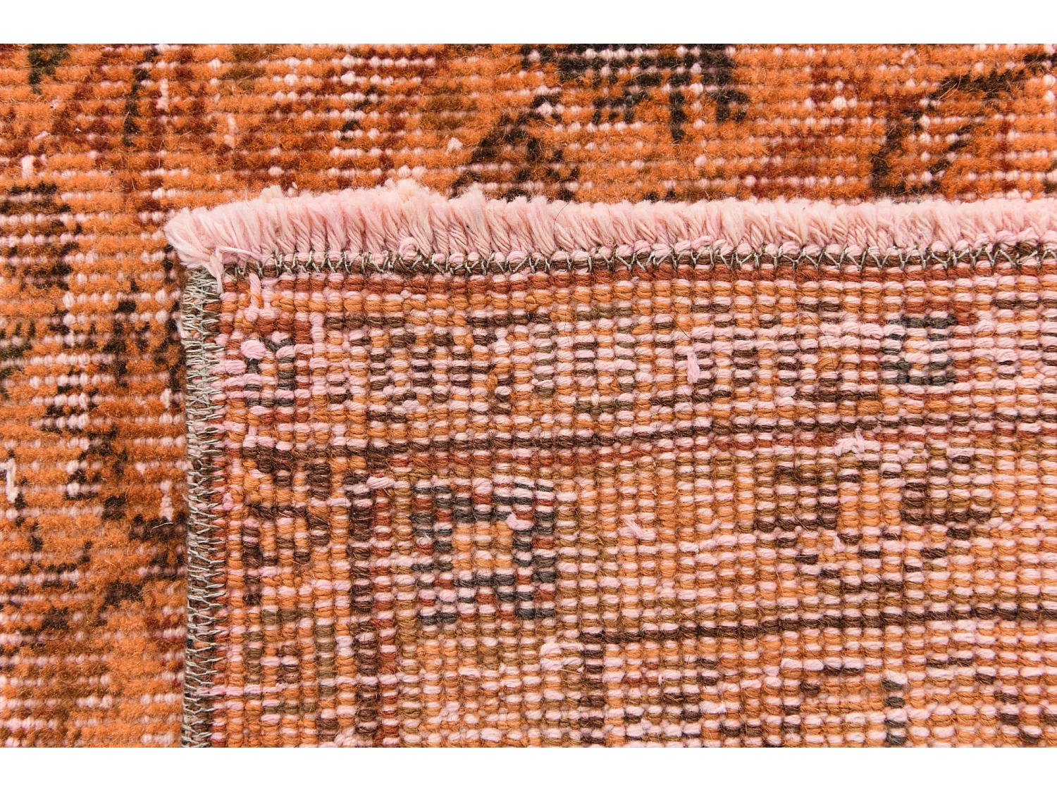 Tapis de laine 142x236 orange Ultra Vintage