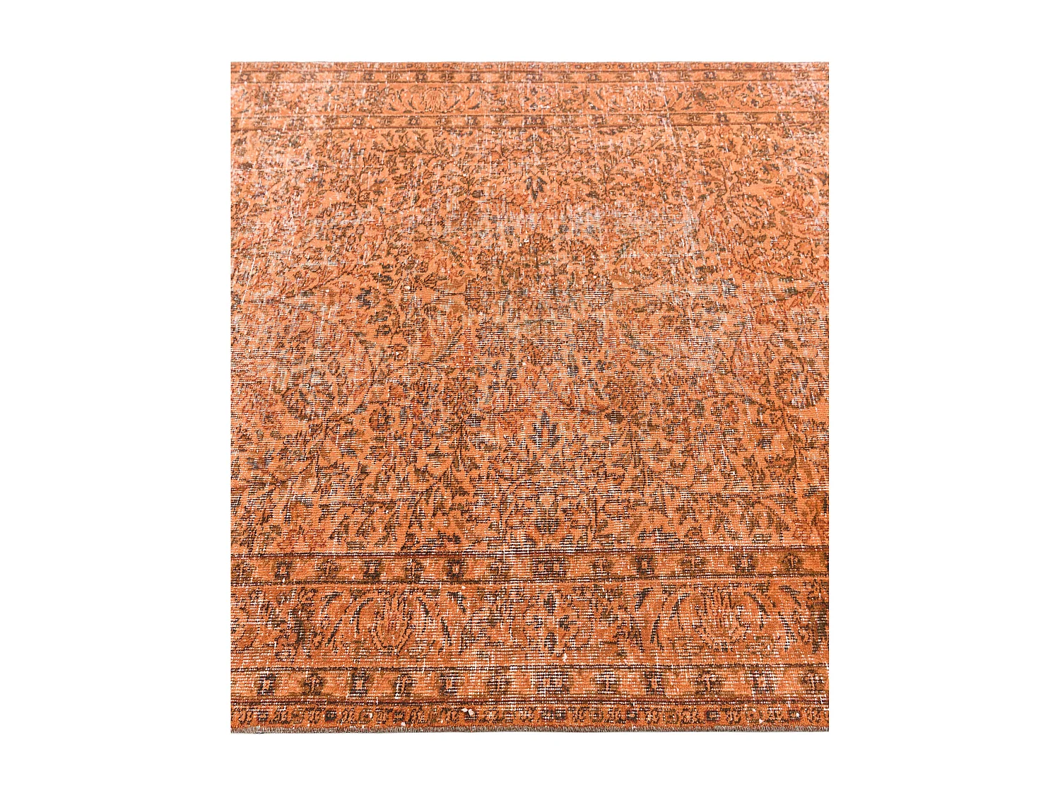 Tapis de laine 142x236 orange Ultra Vintage