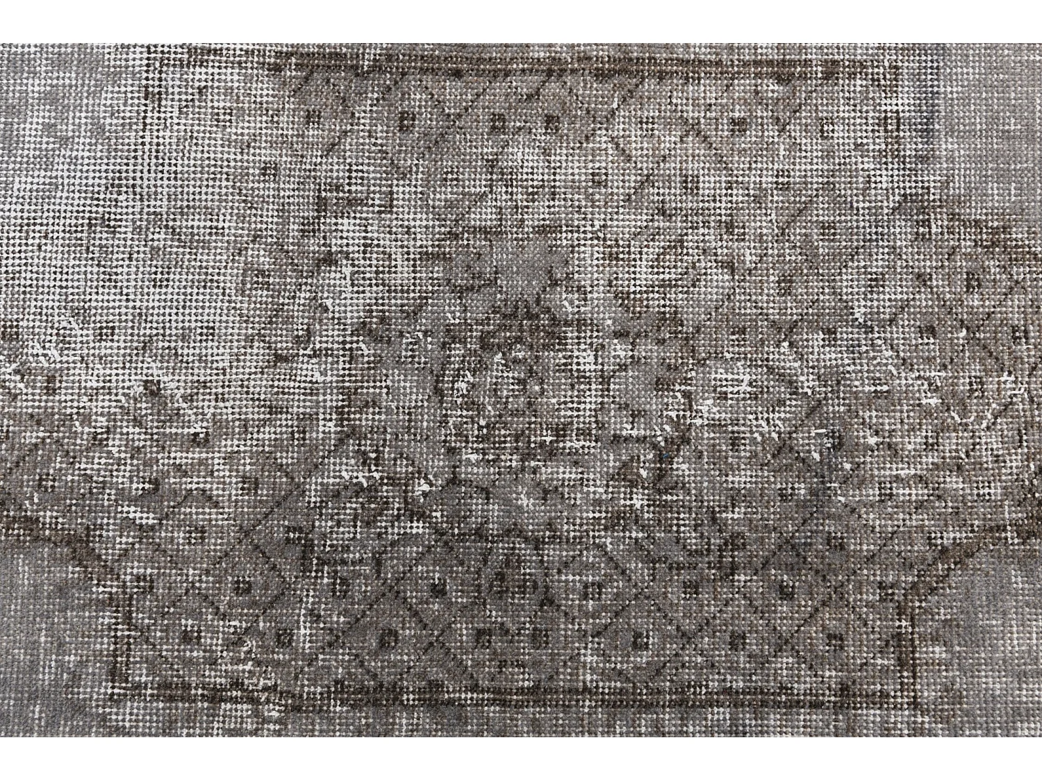 Tapis de laine 109x206 gris Ultra Vintage