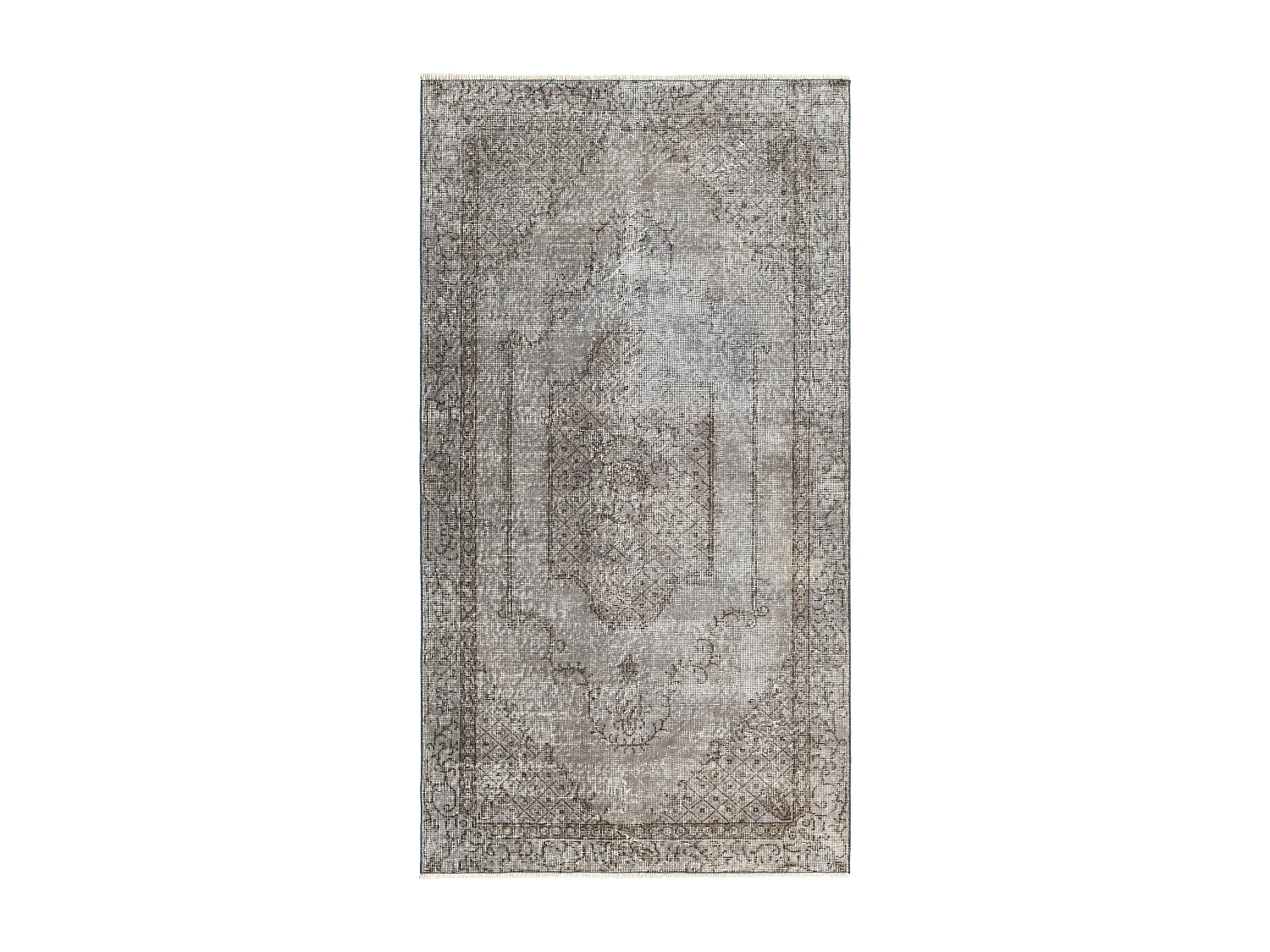 Tapis de laine 109x206 gris Ultra Vintage