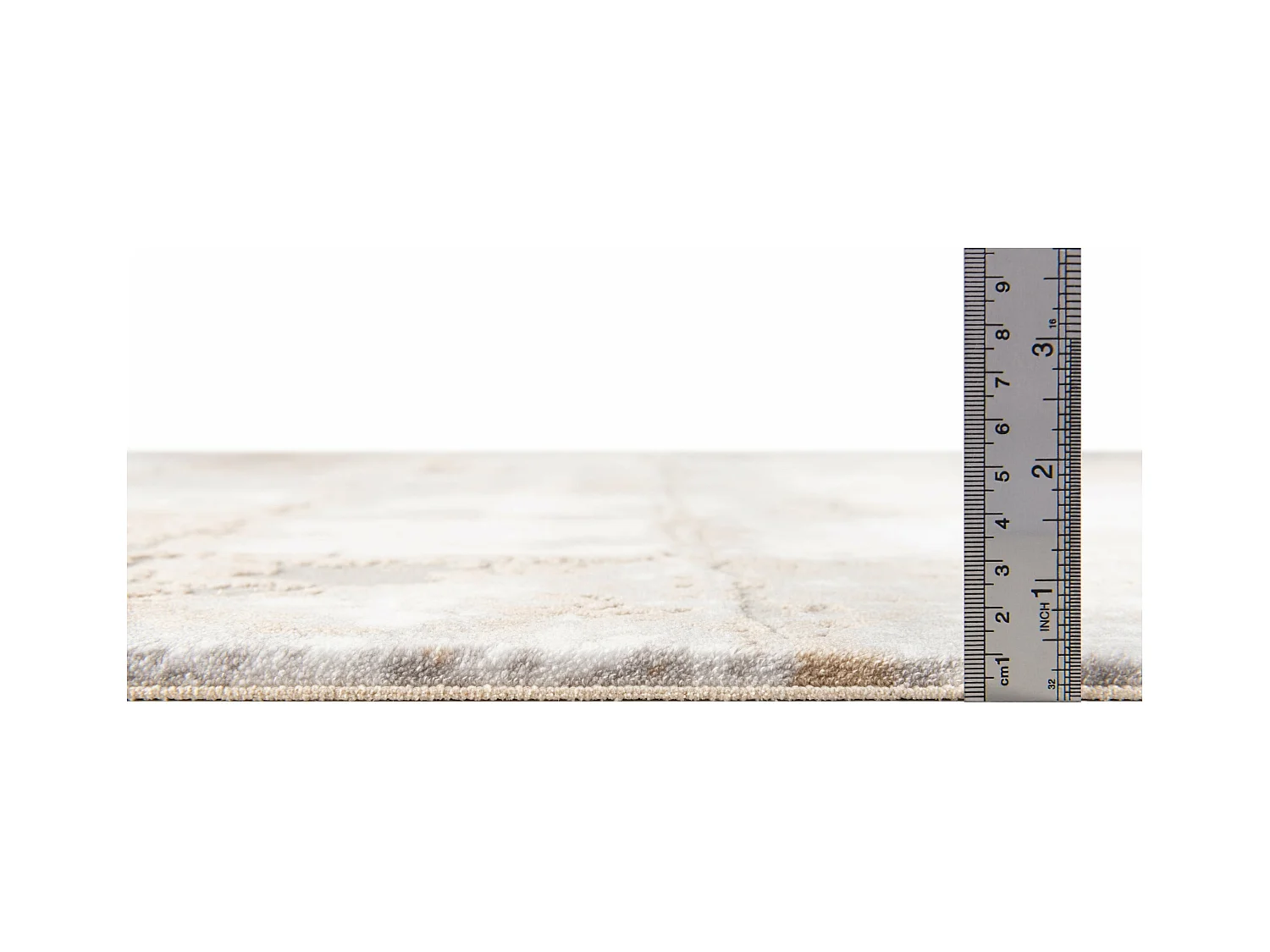 Tapijt 240x240 Beige Davos Cube