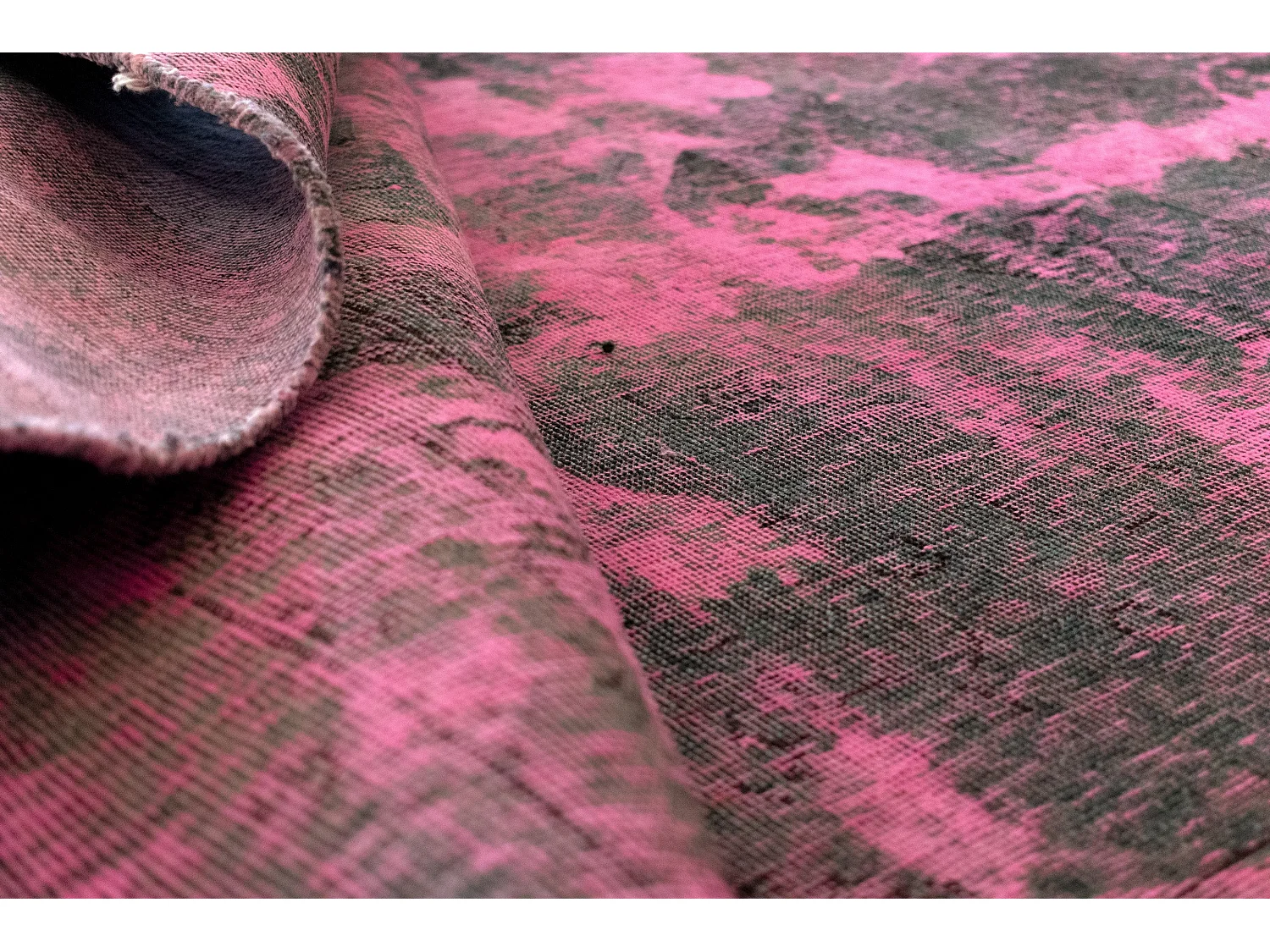 Tappeto in lana 188x279 rosa Vintage Royal