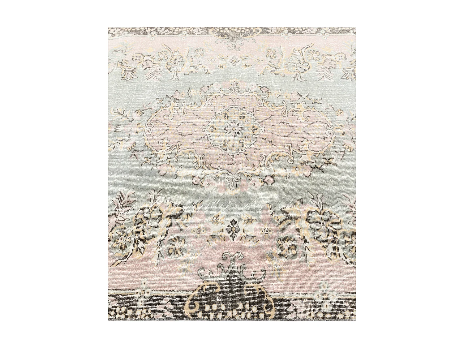 Tapis de laine 170x272 brun Ultra Vintage