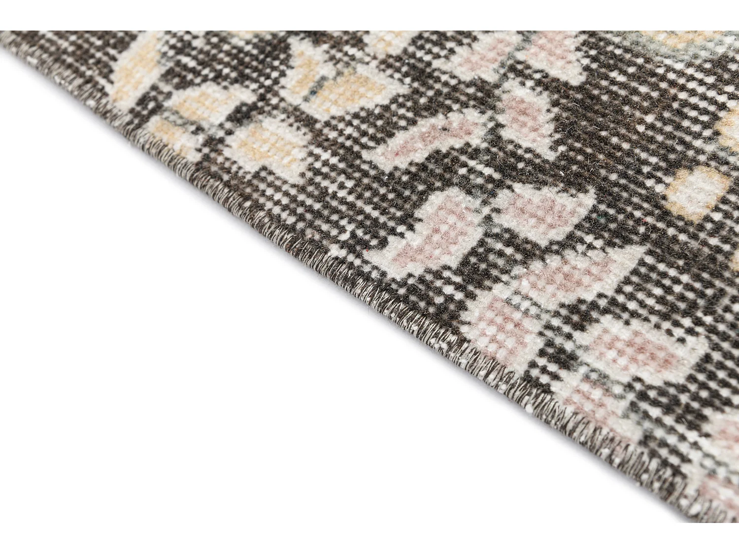 Tapis de laine 170x272 brun Ultra Vintage