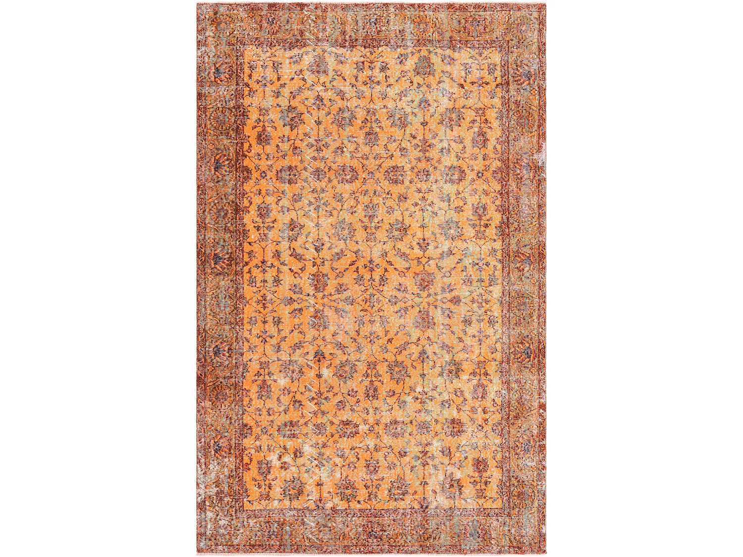 Tapis de laine 178x277 brun Ultra Vintage