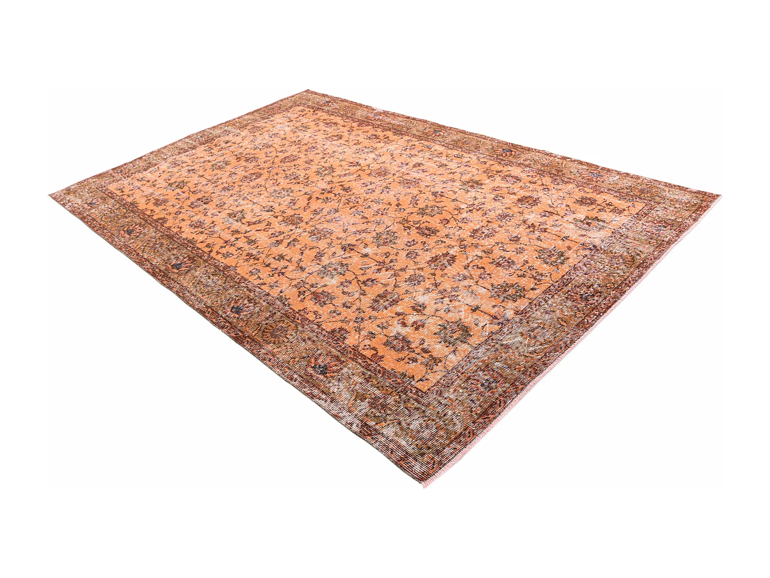 Tapis de laine 178x277 brun Ultra Vintage